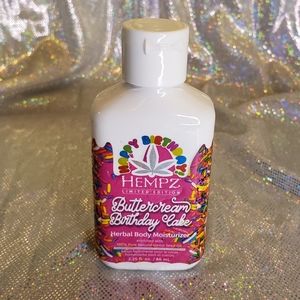 Hempz Travel Size Herbal Body Lotion in Buttercream Birthday Cake Scent